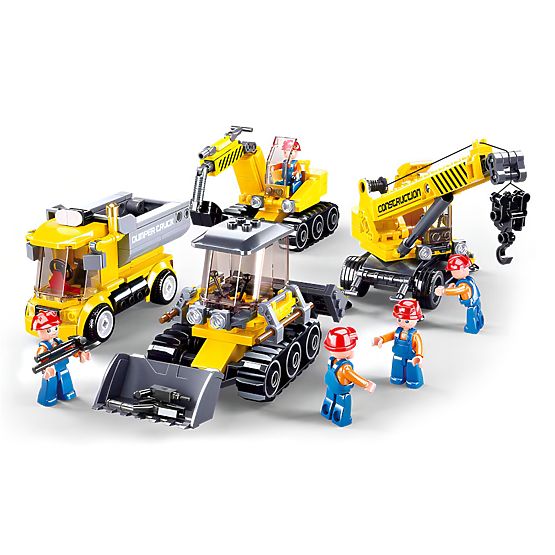 Stavebnice Sluban Town Stavitelé M38-B0810 - Staveniště