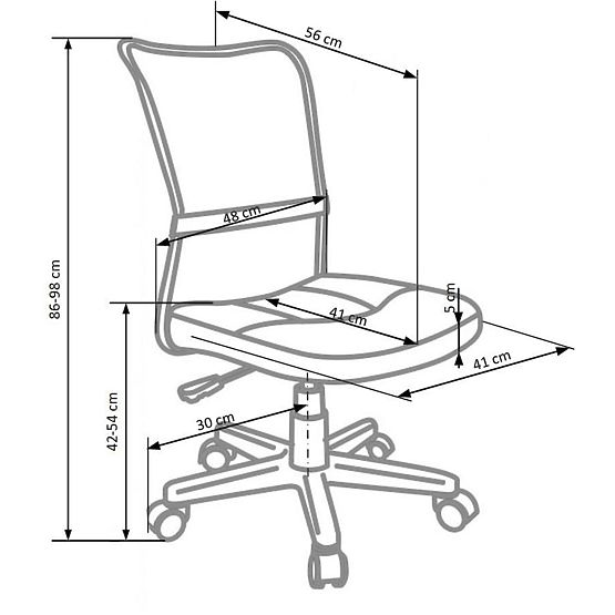 Studentská židle Dingo