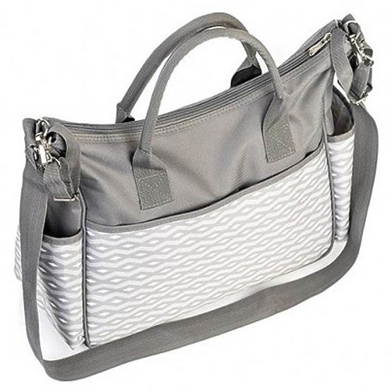 Stylová taška na kočárek BASIC SO CITY Baby Ono světle šedá