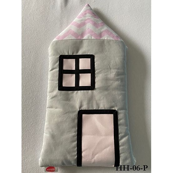 Sweet Dream - Modulový mantinel do postýlky - růžovo-šedý