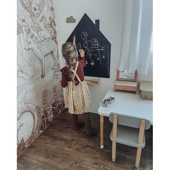 Tabule domeček s komínem 80cm