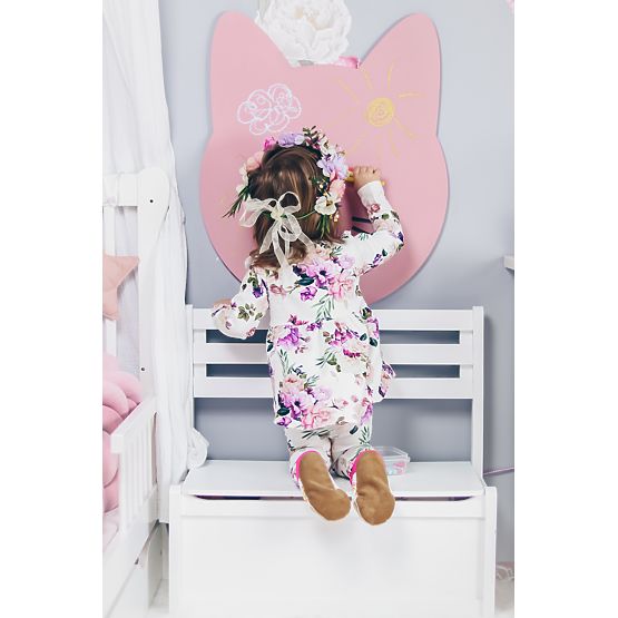 Tabule kočka 70cm- růžová