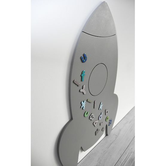 Tabule raketa 100cm- šedá