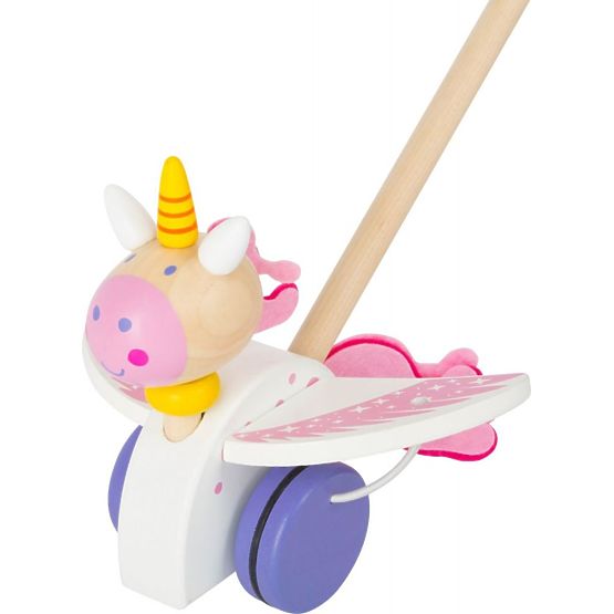 Tahací zvířátko na tyči - jednorožec Luna