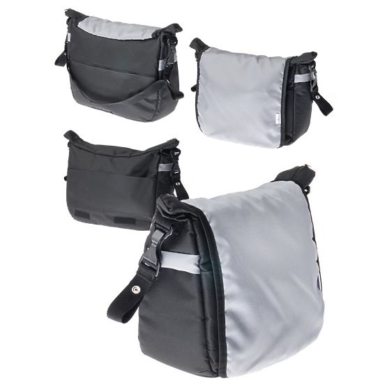 Taška na kočárek CARETERO - black Černá