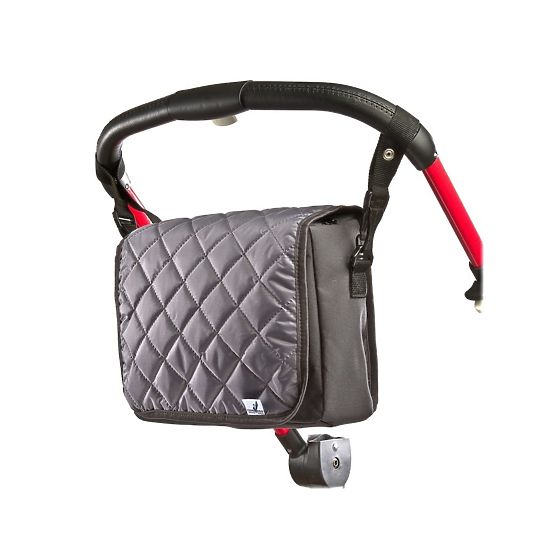 Taška na kočárek CARETERO Carry-on graphite Šedá