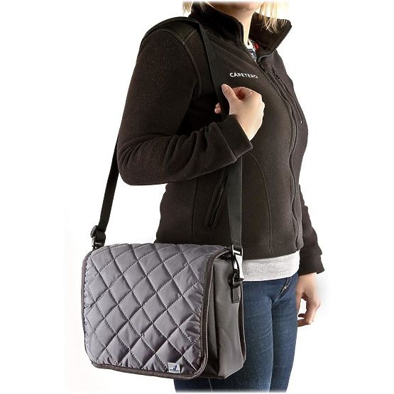 Taška na kočárek CARETERO Carry-on graphite Šedá
