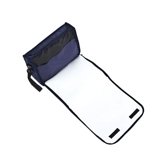 Taška na kočárek s přebalovací podložkou CARETERO navy Modrá