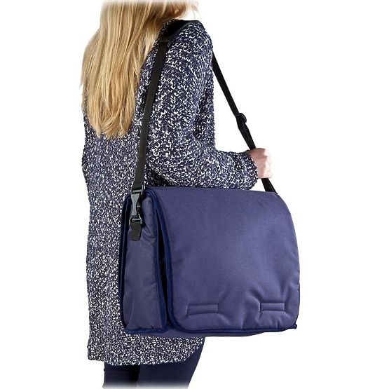 Taška na kočárek s přebalovací podložkou CARETERO navy Modrá