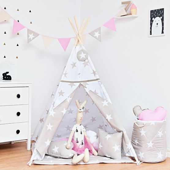 Teepee Béžová hvězda