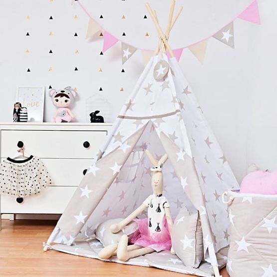 Teepee Béžová hvězda