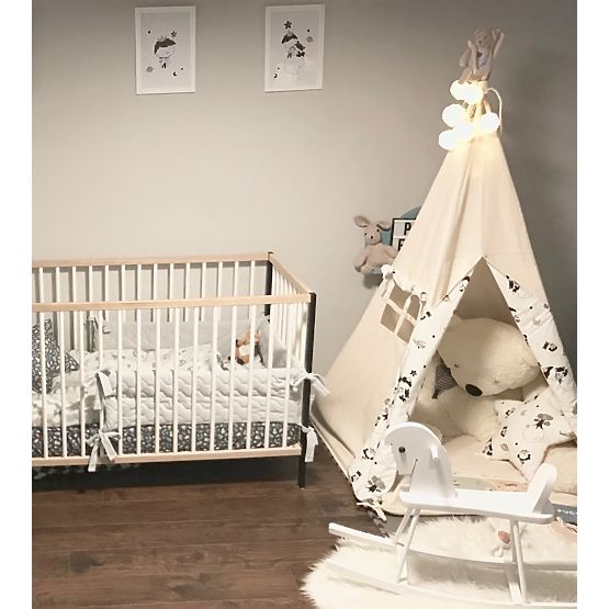 Teepee s podložkou + lapač snů Malý princ