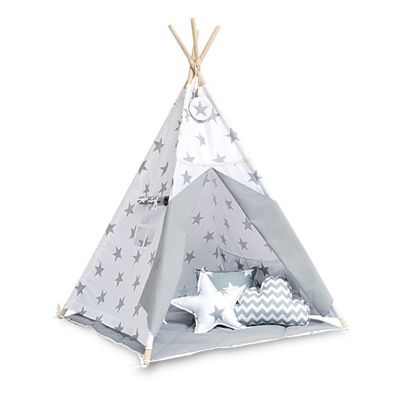 Teepee Šedá hvězda