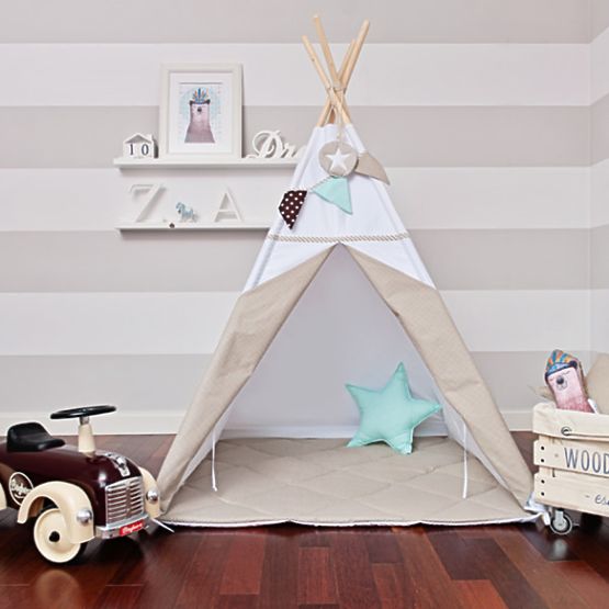 Teepee Sněhové vločky