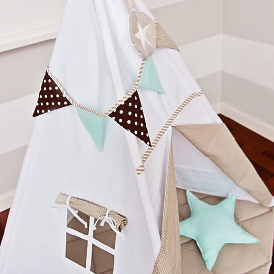 Teepee Sněhové vločky