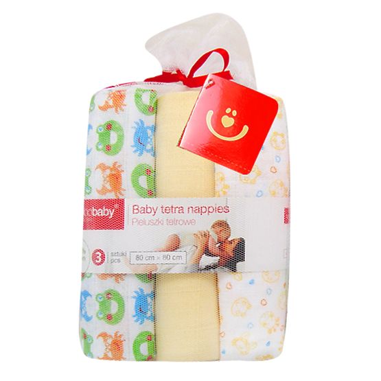 Tetrové pleny s potiskem