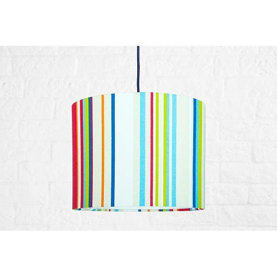 Textilní závěsná lampa Stripes Mini
