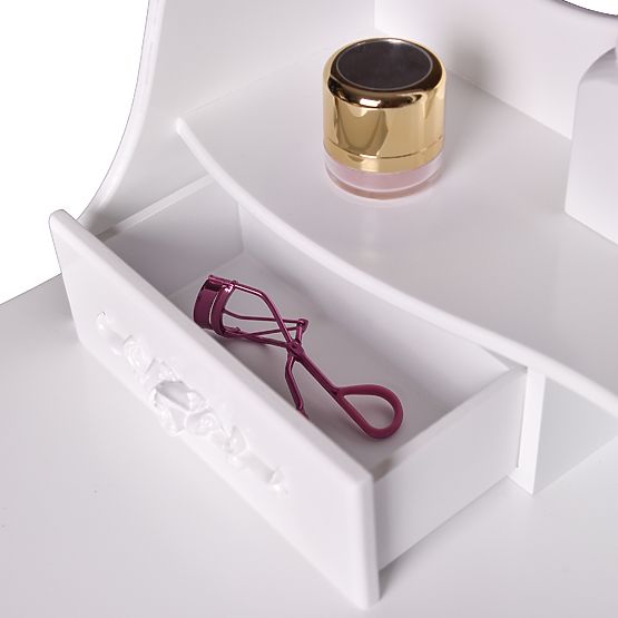 Toaletní stolek s taburetem Lena