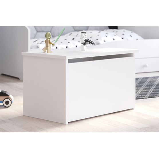 Truhla na hračky Daria bílá