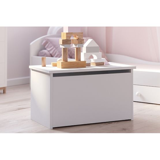 Truhla na hračky Daria bílá