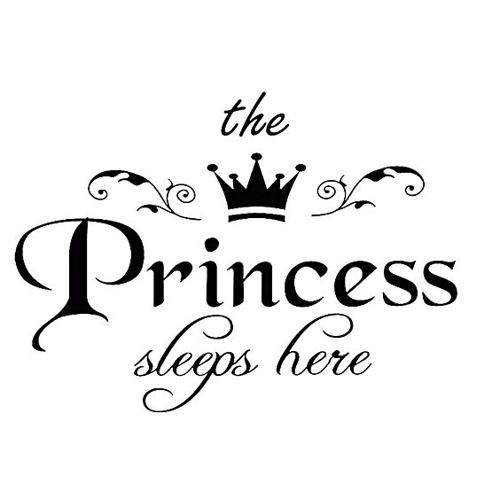 Truhla na hračky Daria bílá s potiskem Princess