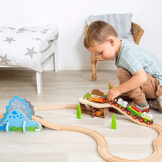 Dřevěný tunel lávová jáma