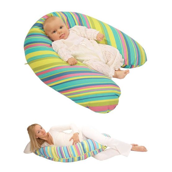 Univerzální kojící polštář Womar červený