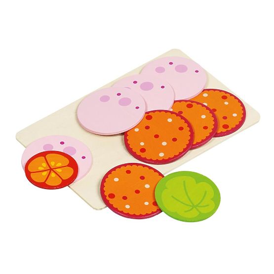 Uzenina na prkénku - jídlo na sendviče