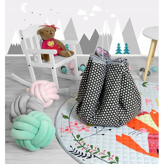 Vak na hračky a podložka v jednom Liška