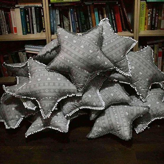 Vánoční polštář - různé tvary