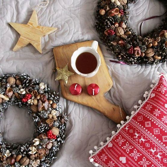 Vánoční polštář - různé tvary