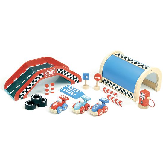 Velká dřevěná autodráha Vilac Vilacity