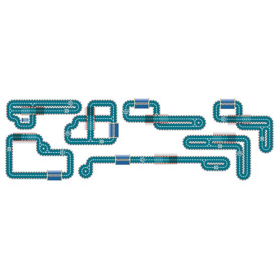 Velká dřevěná autodráha Vilac Vilacity