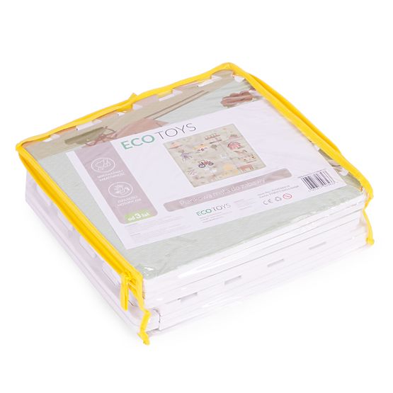 Velká pěnová podložka EVA pro děti farma 90,5x90,5 cm 21 dílů ECOTOYS