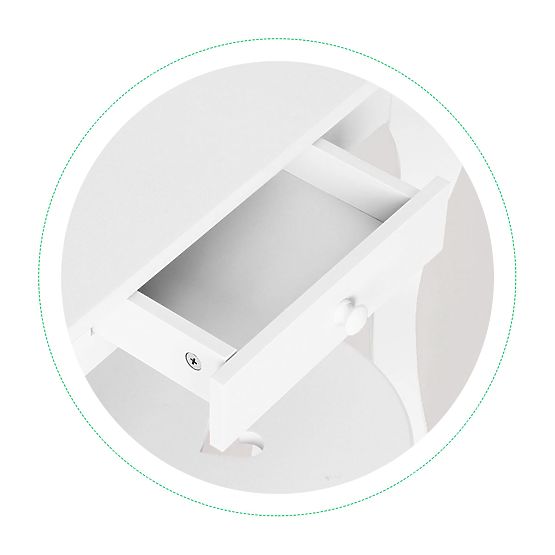 Velký dětský toaletní stolek se zrcadlem pro dívky ECOTOYS