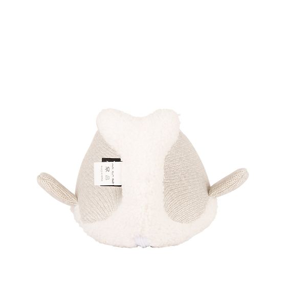 Velryba s tlukotem srdce FLOW - krémová