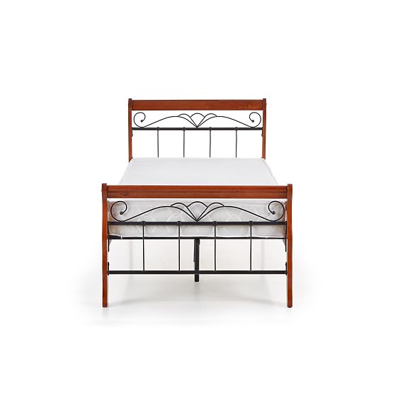 VERONICA postel 90 cm třešeň ant./černá (4p=1ks)