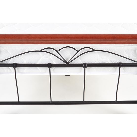 VERONICA postel 90 cm třešeň ant./černá (4p=1ks)