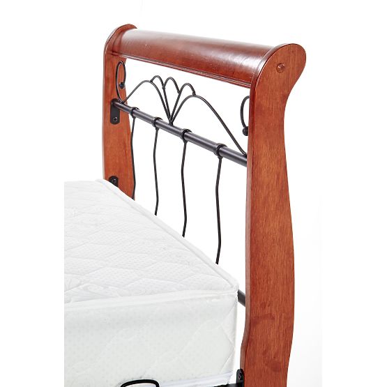 VERONICA postel 90 cm třešeň ant./černá (4p=1ks)