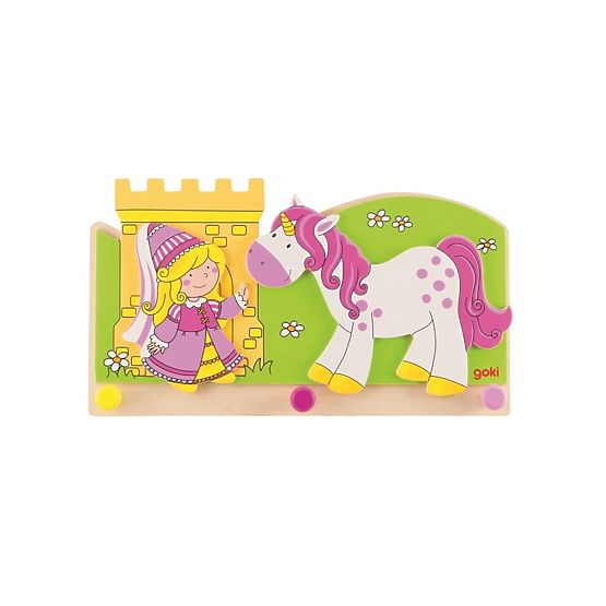 Věšák na oblečení Princezna a jednorožec