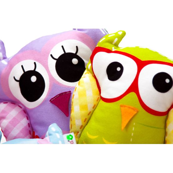 Veselá soví rodinka