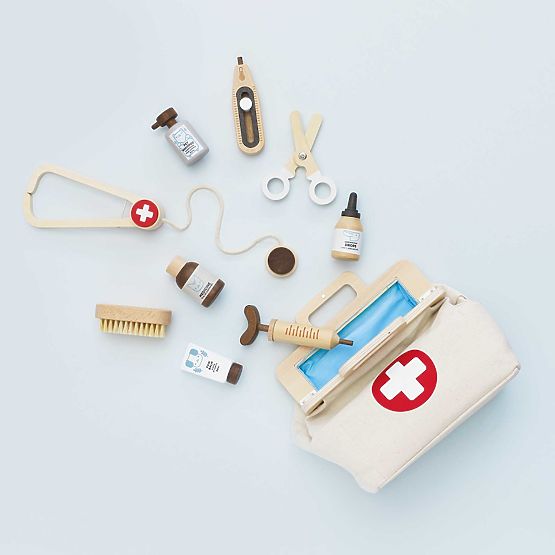 Veterinární brašna s příslušenstvím