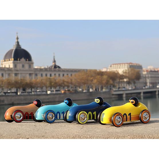 Vilac Dřevěné auto Old Sport Compet přírodní