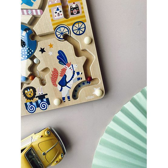 Vilac Magnetický labyrint cirkus Michelle Carlslund