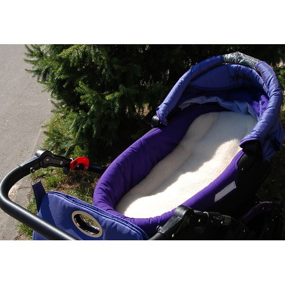 Vlněná podložka do kočárku Merino