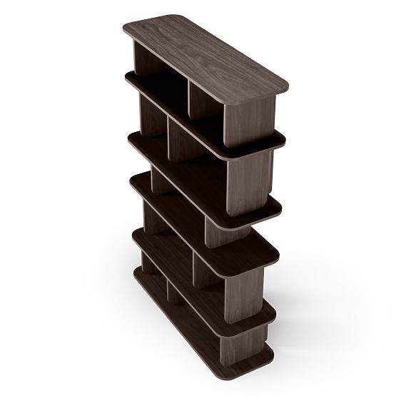 Vysoká, zaoblená police Tulumo, Ořech Villa