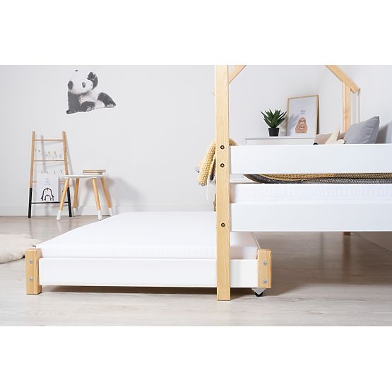 Výsuvná přistýlka Vario s pěnovou matrací - SCANDI