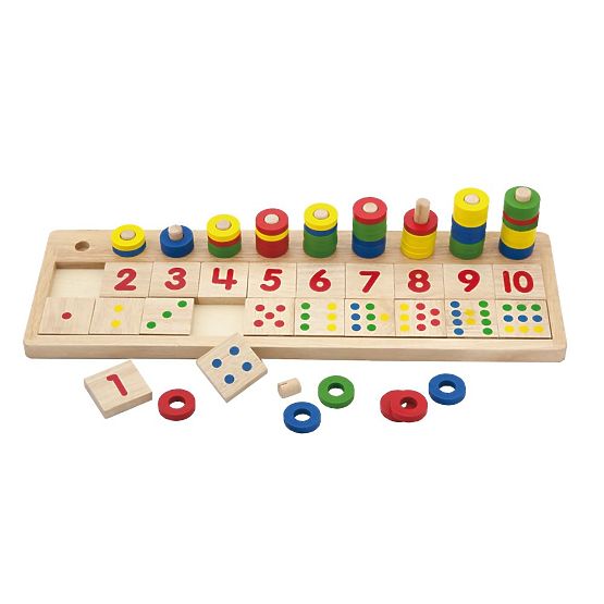 Vzdělávací skládačka pro učení počítání