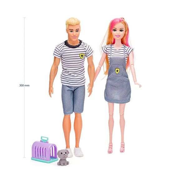 Woodyland Moderní rodinka panenky se zvířaty