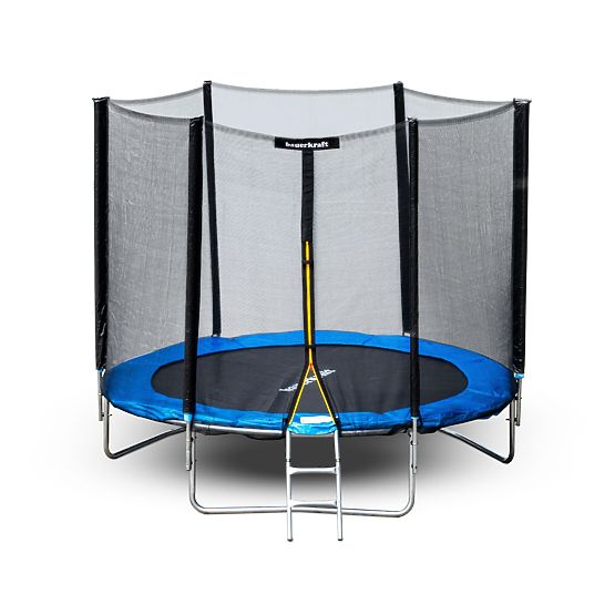 Zahradní trampolína s vnější sítí o průměru 8 ft 244-252 cm + žebřík